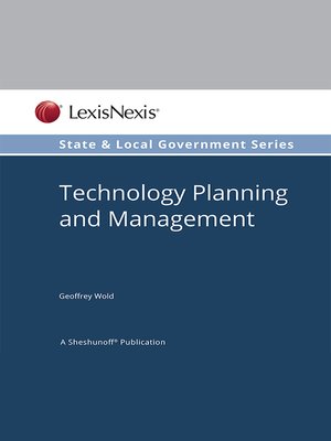 cover image of Technology Planning and Management, State and Local Government Series